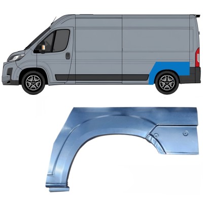 Panneau de réparation arc d'aile arrière pour Toyota Proace Max 2024- / Gauche 16690