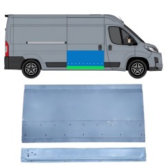 Panneau de réparation des portes latérale intérieur et extérieur pour Toyota Proace Max 2024- / Droite 16677