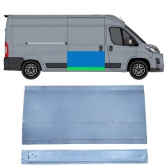Panneau de réparation des portes latérale intérieur et extérieur pour Toyota Proace Max 2024- / Droite 16631