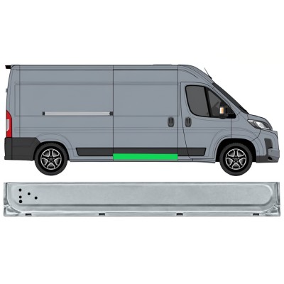Panneau de réparation pour porte coulissante intérieur pour Toyota Proace Max 2024- / Droite 17046