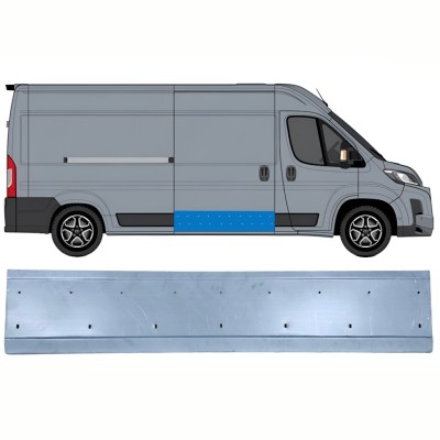 Panneau de réparation pour porte coulissante pour Toyota Proace Max 2024- / Droite 16703