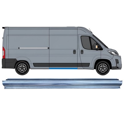 Réparation bas de caisse de sur porte latérale pour Toyota Proace Max 2024- / Gauche = Droite (symétrique) 16699
