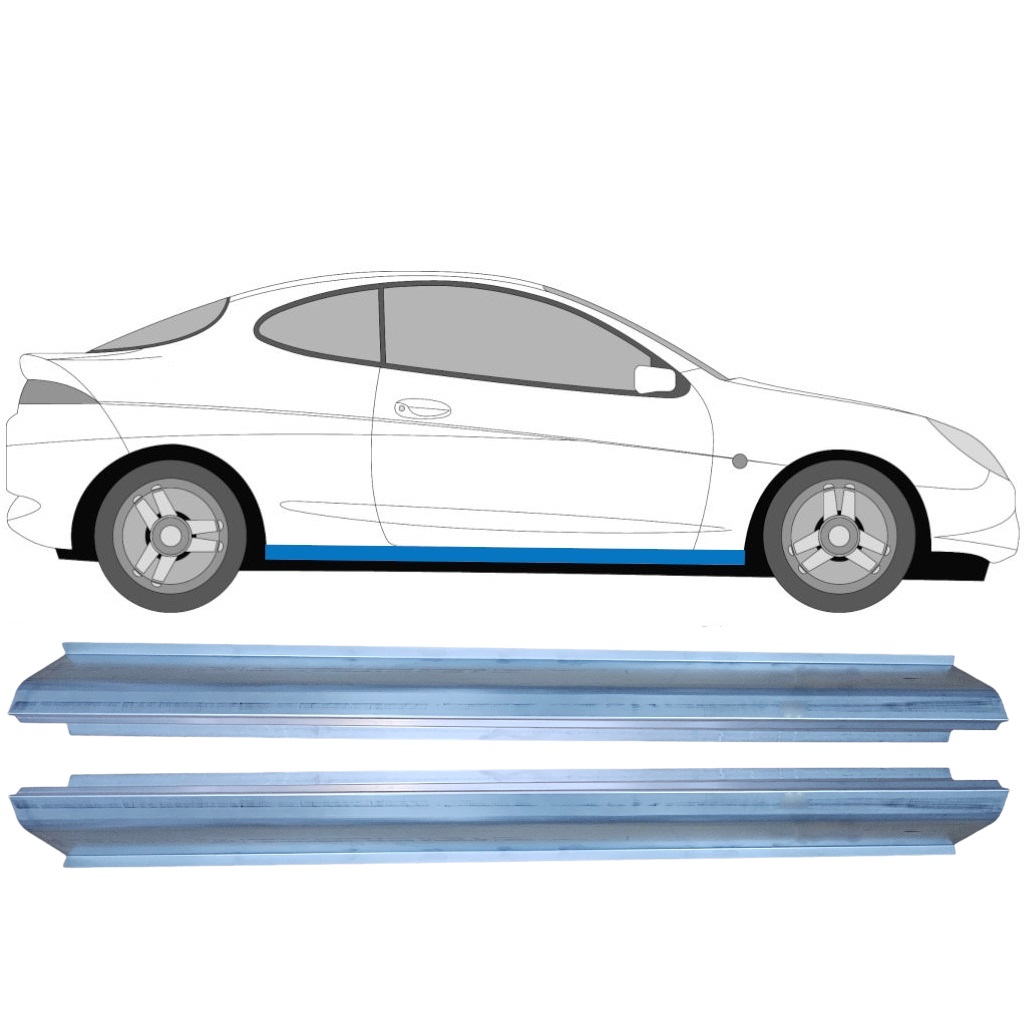 Réparation Bas De Caisse Pour Ford Puma 1997-2002 / Gauche+Droit / Ensemble 9186