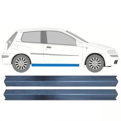 Réparation bas de caisse pour Fiat Punto II 1999-2010 / Gauche = Droite (symétrique) / Ensemble 10396