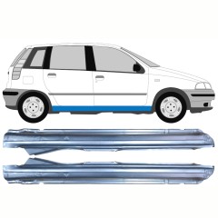 Panneau de réparation du seuil pour Fiat Punto I 1993-1999 / Gauche+Droit / Ensemble 10271
