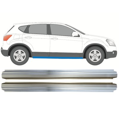 Réparation bas de caisse pour Nissan Qashqai 2007-2013 / Gauche+Droit / Ensemble 14982