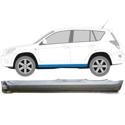 Panneau de réparation du seuil pour Toyota Rav4 2006-2013 / Gauche 14751