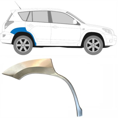Panneau de réparation arc d'aile arrière pour Toyota Rav4 2006-2013 / Droite 14753
