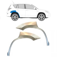 Panneau de réparation arc d'aile arrière pour Toyota Rav4 2006-2013 / Gauche+Droit / Ensemble 14755