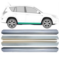 Réparation bas de caisse intérieur + extérieur pour Toyota Rav4 2006-2013 / Gauche+Droit / Ensemble 14910