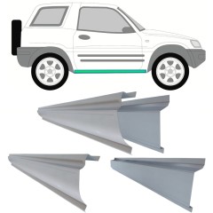 Réparation bas de caisse intérieur + extérieur pour Toyota Rav4 1994-2000 / Gauche = Droite (symétrique) / Ensemble 11325