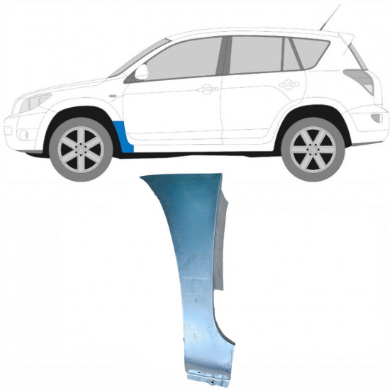 Panneau de réparation de l’aile avant pour Toyota Rav4 2006-2013 / Gauche 12895