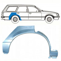 Panneau de réparation arc d'aile arrière pour Opel Rekord E 1977-1986 / Droite / COMBI /  10786