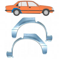 Panneau de réparation arc d'aile arrière pour Opel Rekord E 1977-1982 / Gauche+Droit / Ensemble 10482