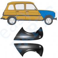 Aile avant pour Renault 4 1962-1993 / Gauche+Droit / Ensemble 9707