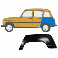 Panneau de réparation arc d'aile arrière pour Renault 4 1962-1993 / Gauche 7382