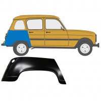 Panneau de réparation arc d'aile arrière pour Renault 4 1962-1993 / Droite 7381