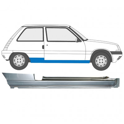 Réparation bas de caisse pour Renault 5 1984-1996 / Droite 7383