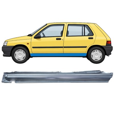 Panneau de réparation du seuil pour Renault Clio I 1990-1998 / Gauche 11013