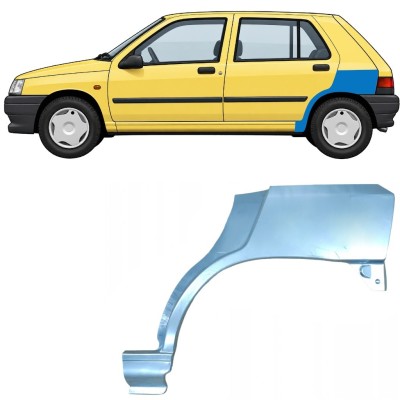 Panneau de réparation arc d'aile arrière pour Renault Clio I 1990-1998 / Gauche 7683