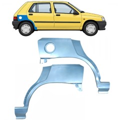Panneau de réparation arc d'aile arrière pour Renault Clio I 1990-1998 / Gauche+Droit / Ensemble 9849