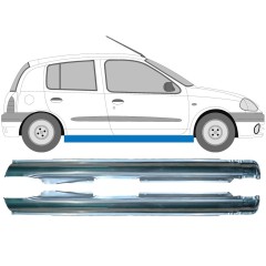 Panneau de réparation du seuil pour Renault Clio II 1998-2012 / Gauche+Droit / Ensemble 10052
