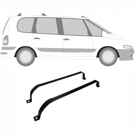 Réservoir à carburant sangles pour Renault Espace 1997-2002 9345