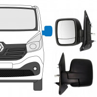 Rétroviseur électrique pour Renault Trafic 2014- / Gauche 8230