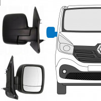 Rétroviseur manuel pour Renault Trafic 2014- / Droite 8227