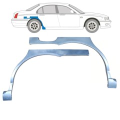 Panneau de réparation arc d'aile arrière pour Rover 75 1999-2005 / Gauche+Droit / Ensemble 9200