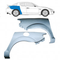 Panneau de réparation arc d'aile arrière pour Mazda RX8 2003-2012 / Gauche+Droit / Ensemble 9283