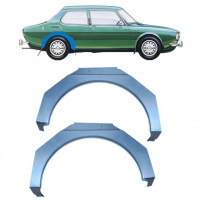 Panneau de réparation arc d'aile arrière pour Saab 99 1967-1987 / Gauche+Droit / Ensemble 11042