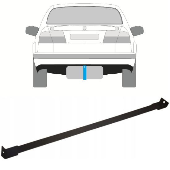 Réservoir à carburant sangles pour Saab 9-5 1997-2010 15030 Réservoir à carburant sangles pour Saab 9-5 1997-2010 15030