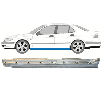 Panneau de réparation du seuil pour Saab 9-5 1997-2010 / Gauche / COMBI / SEDAN 14630