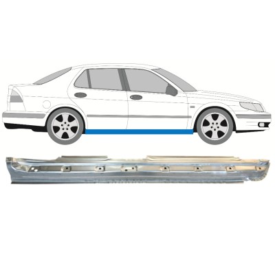 Panneau de réparation du seuil pour Saab 9-5 1997-2010 / Droite / COMBI / SEDAN 14629