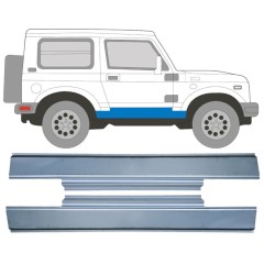 Réparation bas de caisse pour Suzuki Samurai 1981- / Gauche+Droit / Ensemble 16143