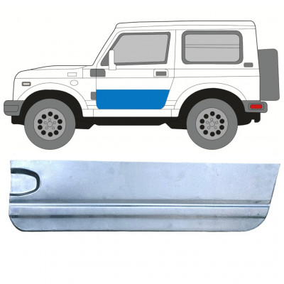 Panneau de réparation de porte pour Suzuki Samurai 1981-2004 / Gauche 8238