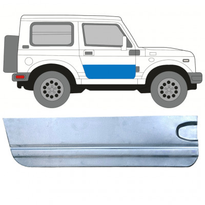 Panneau de réparation de porte pour Suzuki Samurai 1981-2004 / Droite 8325