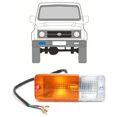 Clignotant pour Suzuki Samurai 1981- / Droite 15854