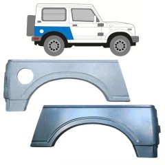 Panneau de réparation arc d'aile arrière pour Suzuki Samurai 1981- / Gauche+Droit / Ensemble 10816