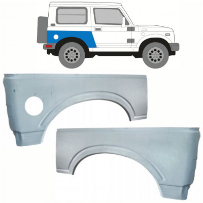 SUZUKI SAMURAI 1981-2004 PANNEAU DE RÉPARATION DE L\'AILE ARRIÈRE / SET