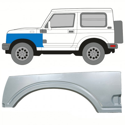 Panneau de réparation de l’aile avant pour Suzuki Samurai 1981-2004 / Gauche 8326