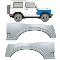 Panneau de réparation de l’aile avant pour Suzuki Samurai 1981- / Gauche+Droit / Ensemble 10031