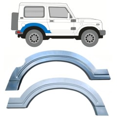 Panneau de réparation arc d'aile arrière pour Suzuki Samurai 1981- / Gauche+Droit / Ensemble 10819