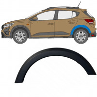 Moulure latérale sur aile arrière pour Dacia Sandero Stepway 2021- / Gauche 11821