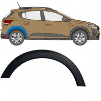 Moulure latérale sur aile arrière pour Dacia Sandero Stepway 2021- / Droite 11820