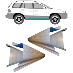 Réparation bas de caisse intérieur + extérieur pour Hyundai Santa Fe 2001-2006 / Gauche+Droit / Ensemble 11589