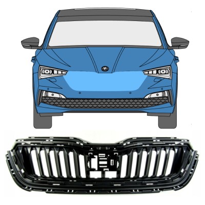 Grille de calandre pour Skoda Scala 2019- 16226