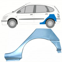 Panneau de réparation arc d'aile arrière + réparation bas de caisse pour Renault Scenic 1995-2003 / Gauche 8406