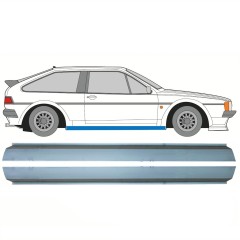 Réparation bas de caisse pour Volkswagen Scirocco 1981-1992 / Gauche = Droite (symétrique) / Ensemble 10376